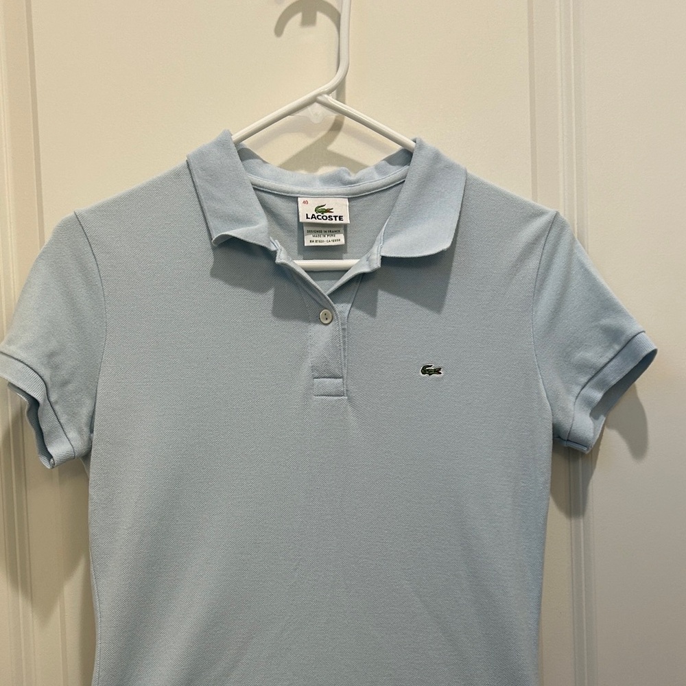 Lacoste Sky Blue Polo Shirt